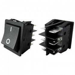 ASTORIA/WEGA BLACK BIPOLAR SWITCH