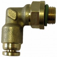 SPAZIALE S40 MALE FITTING 1/8"M 90° - D.4MM TUBE