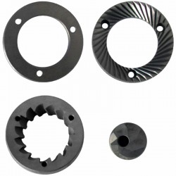 GRINDING BLADES DRM D.68 COMPLETE HYBRID FLAT+CONICAL SET