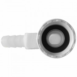 ELBOW 3/4 NYLON L=137MM WITH 3/4 NUT AND GASKET