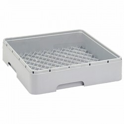 SQUARE GLASSES WASHING PLASTIC RACK 45X45XH10,6