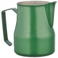 MILK PITCHER MOD. EUROPA 35 CL STAINLESS STEEL, GREEN -PROFESSIONAL 