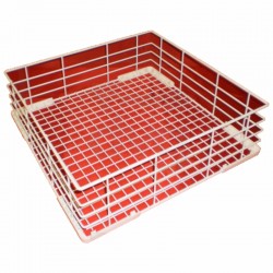 SQUARE BASKET 40x40xH12 LARGE NET