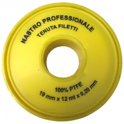 PTFE TAPE 19X0,2X12MT PROFESSIONAL