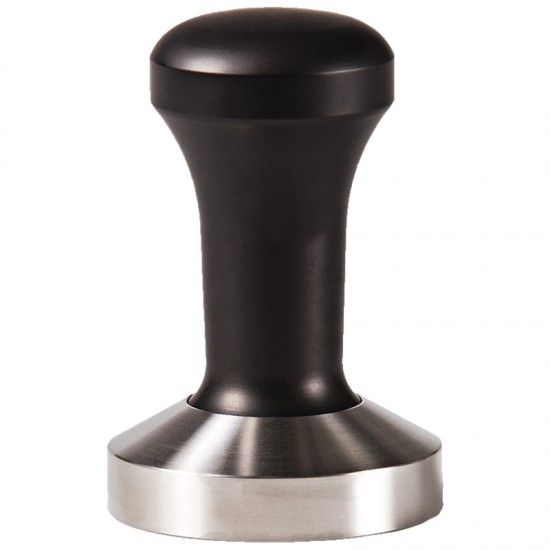 FANTASY COFFEE TAMPER, BLACK HANDLE WITH S. STEEL FLAT BASE D.49MM