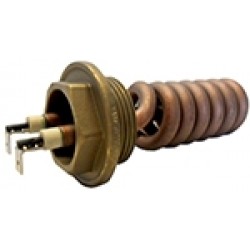 rezistenta cu filet 1-1/4" pentru boiler aparate de cafea mici WEGA MINI , BLITZ GEMINI , etc , 1300W 230V  L=105mm