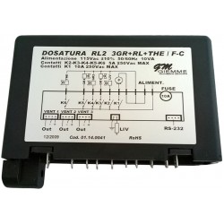 centralina - placa electronica DOS RL2-3GR+3THE+RL/ON-OF/C V230 (LA SCALA)