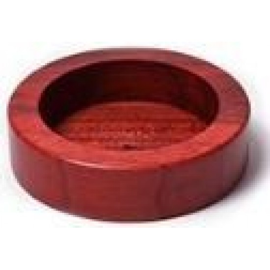 suport pentru tamper din lemn rosu diametru 60mm