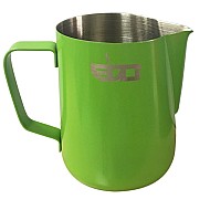 Latiera pitcher inox pentru cappuccino 600ml GLASS GREEN