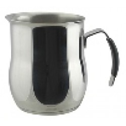 latiera inox cu maner cu  manson de silicon antioparire 100 cl