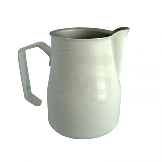 MILK PITCHER MOD. EUROPA 50 CL STAINLESS STEEL, WHITE -PROFESSIONAL