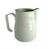 MILK PITCHER MOD. EUROPA 50 CL STAINLESS STEEL, WHITE -PROFESSIONAL