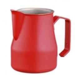 MILK PITCHER MOD. EUROPA 50 CL STAINLESS STEEL, RED –PROFESSIONAL