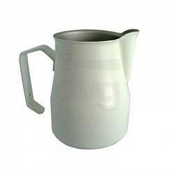 MILK PITCHER MOD. EUROPA 75 CL STAINLESS STEEL, WHITE -PROFESSIONAL
