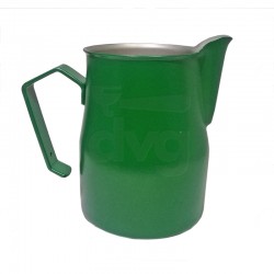 MILK PITCHER MOD. EUROPA 75 CL STAINLESS STEEL, GREEN –PROFESSIONAL