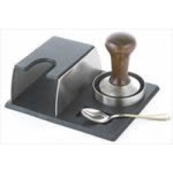 suport inox MOTTA pentru tamper,portfiltru expresor,lingurita 