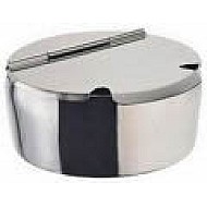 bol , vas, inox MOTTA pentru plicuri de zahar etc , rotund