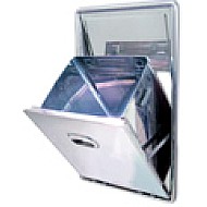 sertar pentru zat de cafea cu clapa knock box din inox