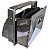 cutie pentru zat de cafea din inox sertar knock box fara fund rabatabil
