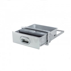 knock box sertar de inox pentru zat de cafea 