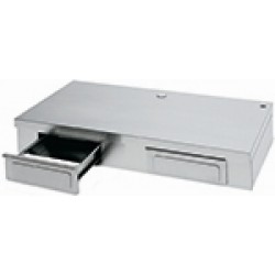 COFFEE MACHINE AND GRINDER CLOSED BASE L=800MM WITH 2 KNOCK BOXES