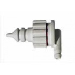 adaptor  pentru cappuccinator din plastic 90° 3/8