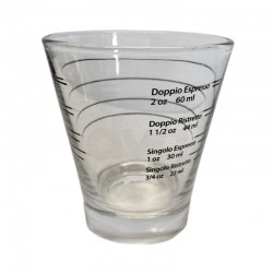 SHOT GLASS 22, 30, 44, 60ML - 3/4, 1, 1-1/2, 2 OZ