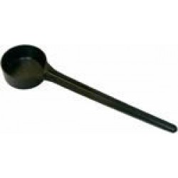 BLACK PLASTIC COFFEE SPOON 