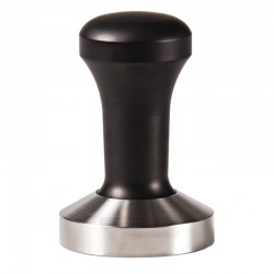 FANTASY COFFEE TAMPER, BLACK HANDLE WITH S. STEEL FLAT BASE DIA 51MM