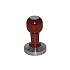 Tamper presator cafea baza inox plana maner lemn 57,5mm
