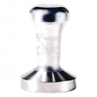 FANTASY COFFEE TAMPER, BRIGHT HANDLE WITH S. STEEL CONVEX BASE DIA 58