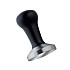 MOTTA - tamper MOTTA pentru cafea , maner negru din lemn, baza inox plata ,58mm
