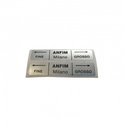 ADHESIVE LABEL FINE-GROSSO