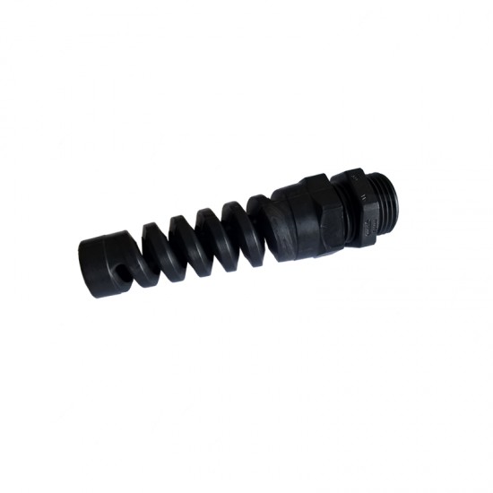 3243 Flex. cable locking, black