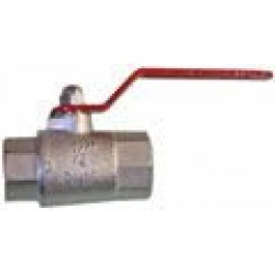 Robinet cu bila cu maner de metal  1/2''F 1/2''F DN15