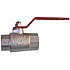 Robinet cu bila cu maner de metal  1/2''F 1/2''F DN15