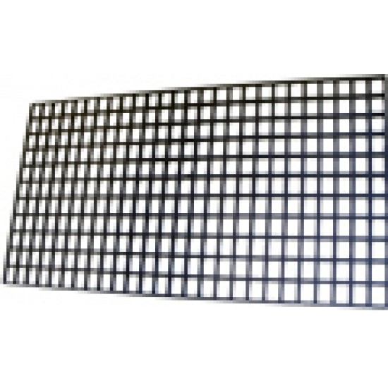 WARMING CUP PLASTIC GRID 39x22 CM BLACK