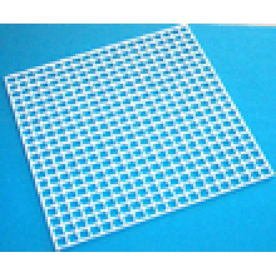 WARMING CUP PLASTIC GRID 30x30 CM WHITE