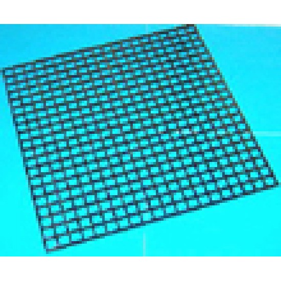  WARMING CUP PLASTIC GRID 30x30 CM BLACK