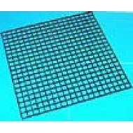 WARMING CUP PLASTIC GRID 21x21 CM BLACK