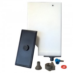 WHITE WATER TANK WITH SENSOR AND LID - H.235MM