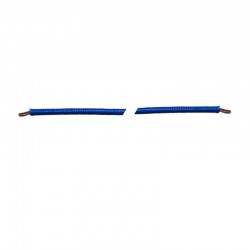 BLU GLASS/SILICONE WIRE SECTION 2.5MMQ