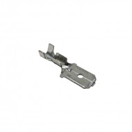 MALE FASTON 6,3X0,8MM TINNED BRASS