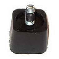 Feet RUBBER FOOT DIA 40 H30mm SCREW M10