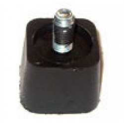 Feet RUBBER FOOT DIA 40 H30mm SCREW M10