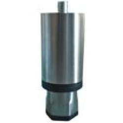 STAINLESS STEEL FOOT DIA 40 H95-110MM ADJUSTABLE, SCREW M10, HEX. S. STEEL FOOT