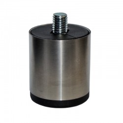 Feet S. STEEL FOOT DIA 40 H40 SCREW M10X17 FIXED