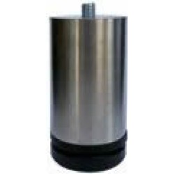 Feet S. STEEL FOOT MOD. AMERICA DIA 50 H110-125mm SCREW M10 -ADJUSTABLE