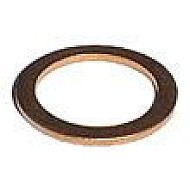 FLAT COPPER GASKET 21x17x1,5mm