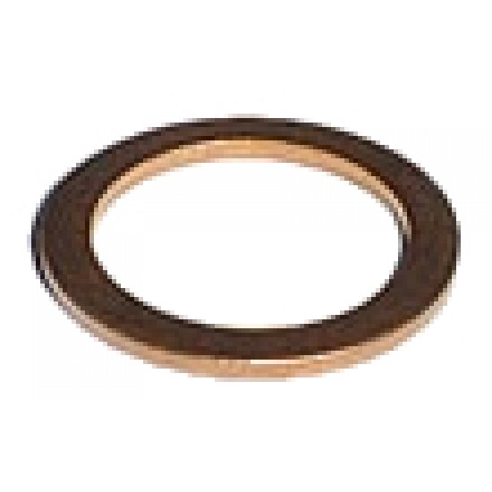 FLAT COPPER GASKET 28x24x1MM